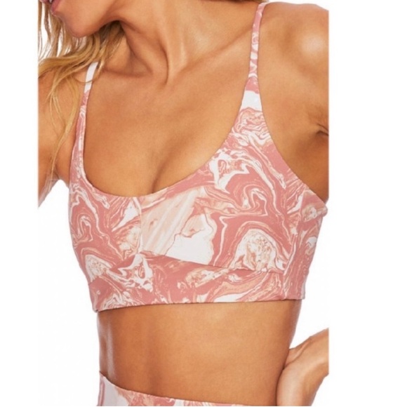 BEACH RIOT Sport Riot Brick Dust Marble Full Length Leggings & Sports Bra - Picture 6 of 9